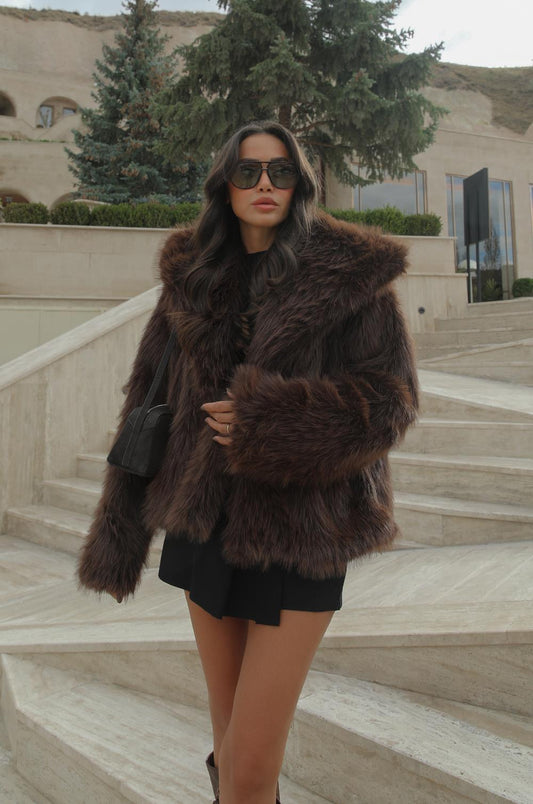 ACI KAHVE PREMIUM SUNI KÜRK CEKET