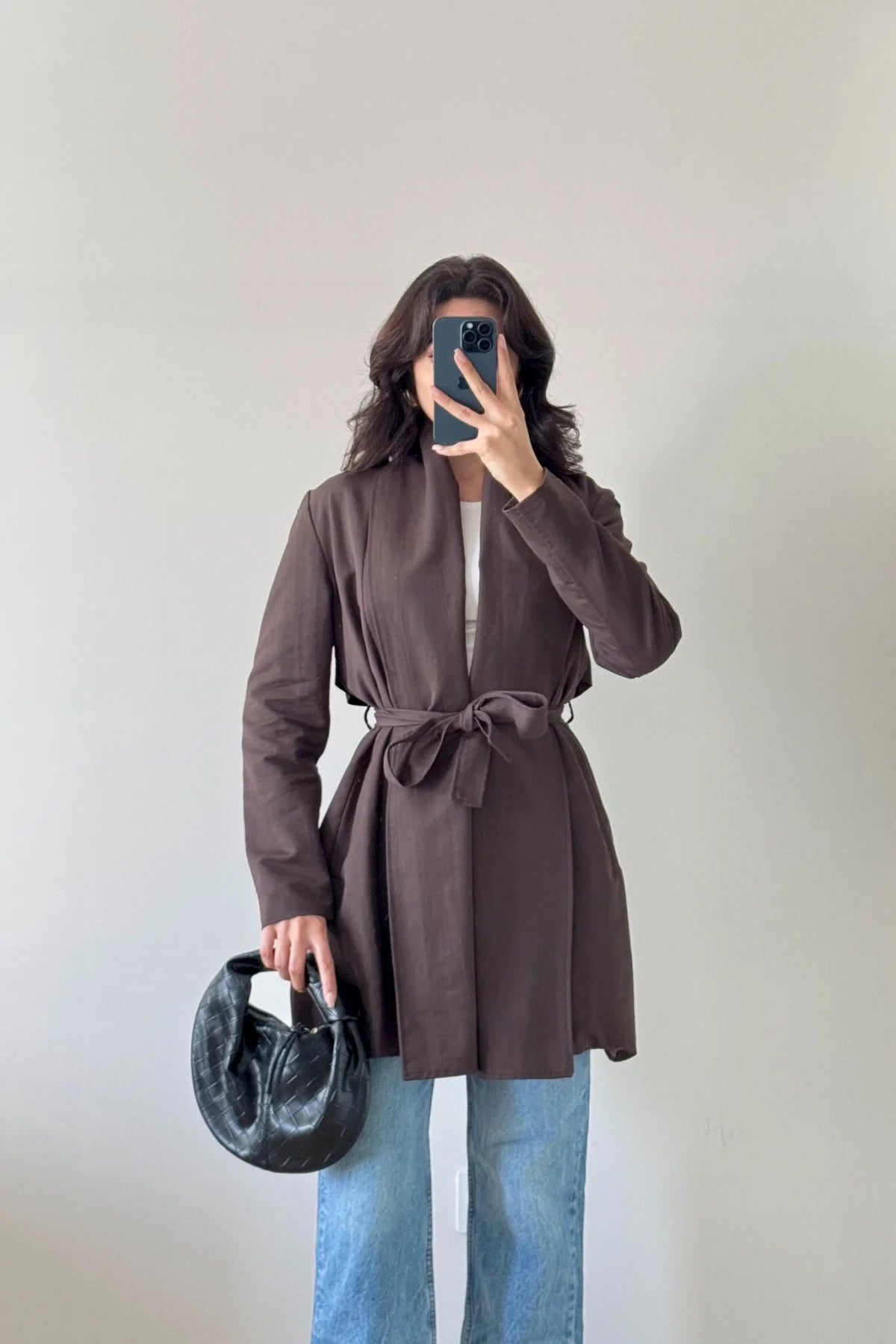 Uzun Kollu Kuşaklı Trenç