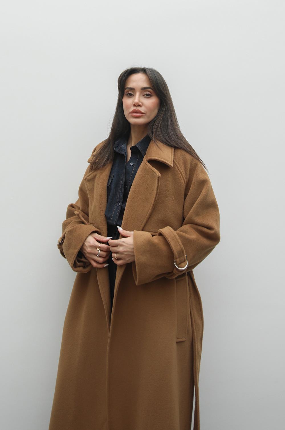 CAMEL VORKUTA KUŞAKLI KABAN