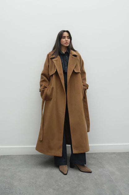 CAMEL VORKUTA KUŞAKLI KABAN