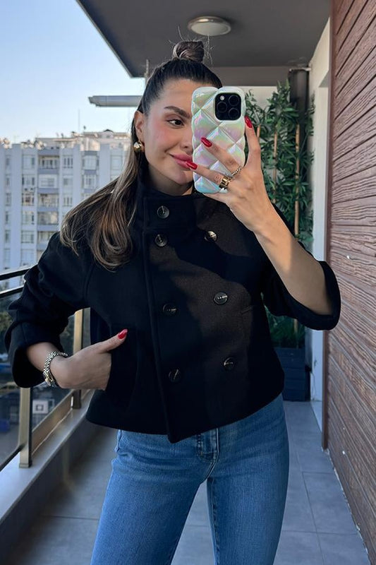 Danye Bamber Ceket - Siyah