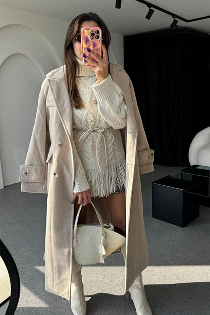 Malachi Krem Premium Uzun Kaban