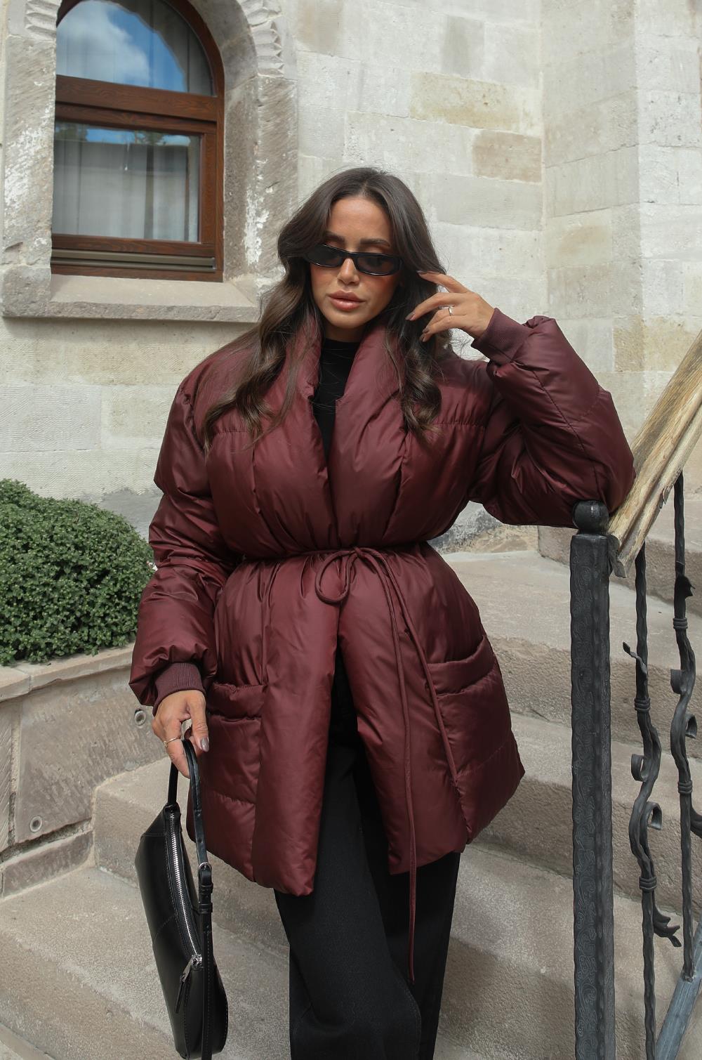 MÜRDÜM ÖNÜ BAĞLAMA DETAYLI ŞIŞME MONT