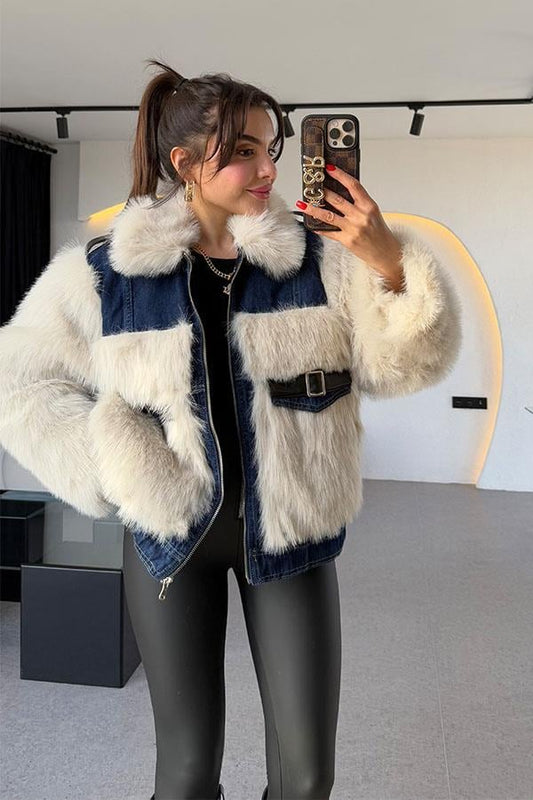 Puppy Premium Denim Kürk