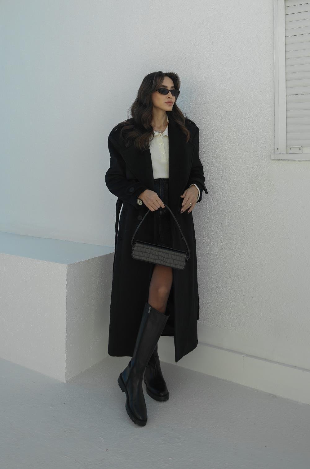 SIYAH BIRMINGHAM KABAN